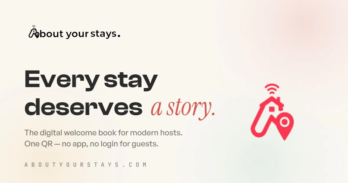 About Your Stays — digitale Gästemappen, eigenes Produkt von Bauer IT Solutions
